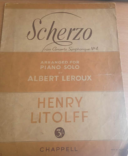 Vintage piano sheet music - vintage,