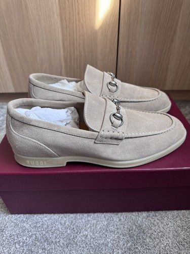 Gucci horsebit suede - gucci,