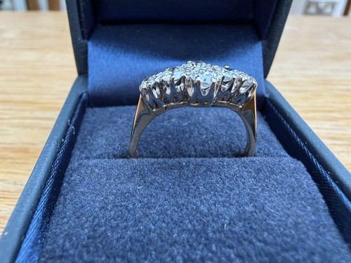 18ct and platinum stone - 18ct,