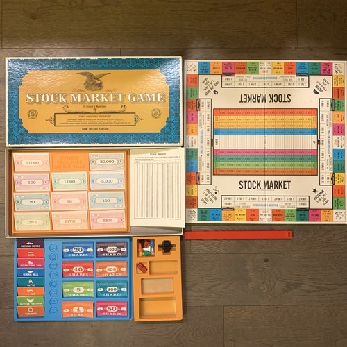Stock market board - board, game