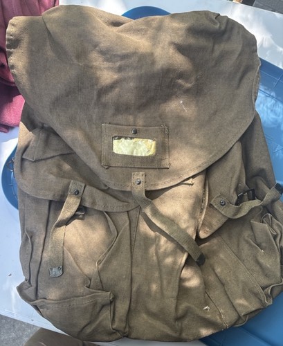 Italian army khaki canvas - khaki,