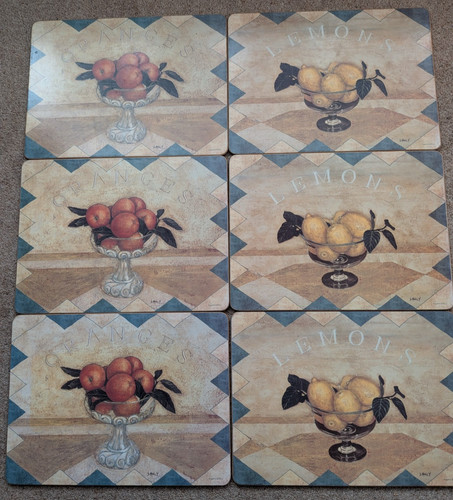 Vintage pimpernel placemats - 6,