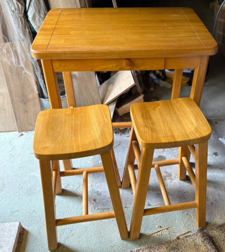 Large oak kitchen butchers