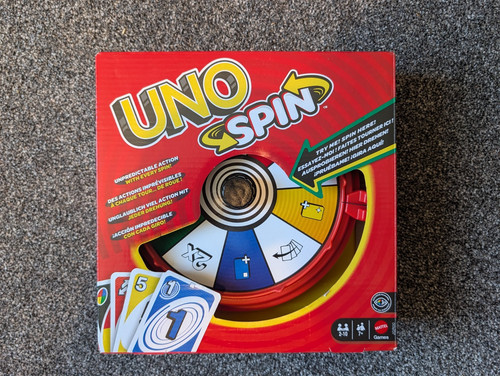 Mattel games uno spin card - mattel,