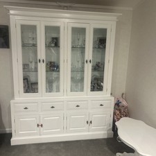 dresser display cabinet