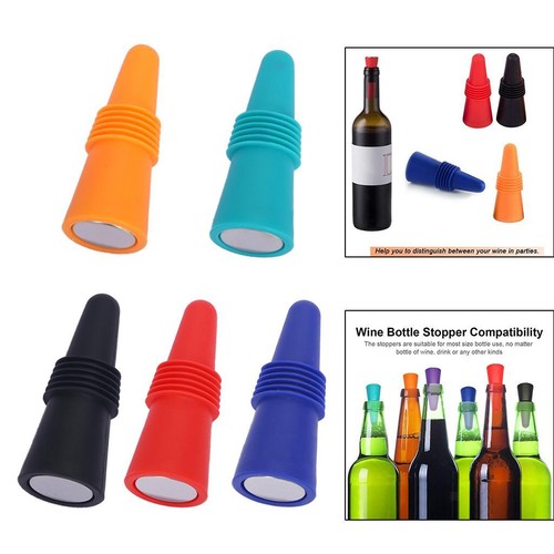 Silicone wine bottle - wine, stopper