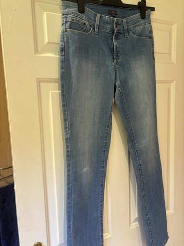 Nydj women blue cotton jeans - women's,
