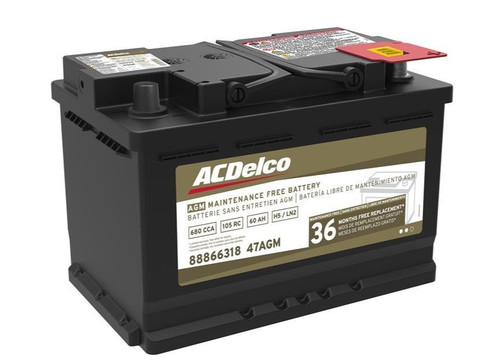 Sale acdelco 47agm agm bci - acdelco,