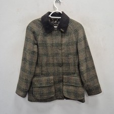 Barbour Edworth Tweed Green