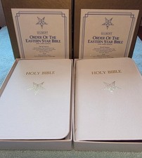 Rare Vtg 1950s Masonic Bible