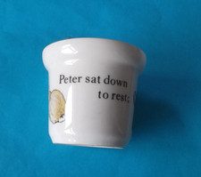 Wedgwood Peter Rabbit Egg Cup by Beatrix Potter Barlaston Etruria Staffs unused