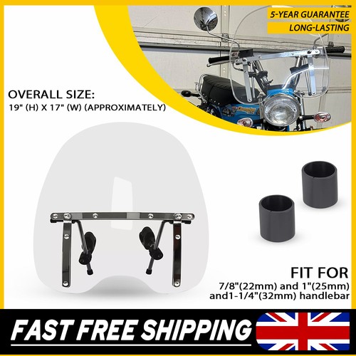 X17 motorbike clear - 19"x17",