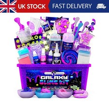 Galaxy Slime Kit with Glow in