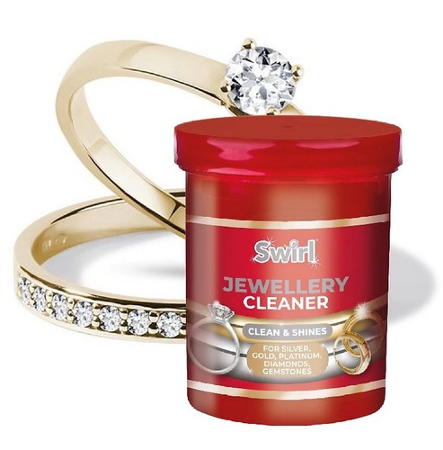Liquid jewellery cleaner with - jewellery,