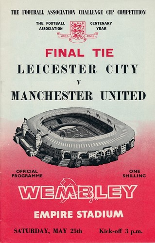Cup final programme 1963 - fa,