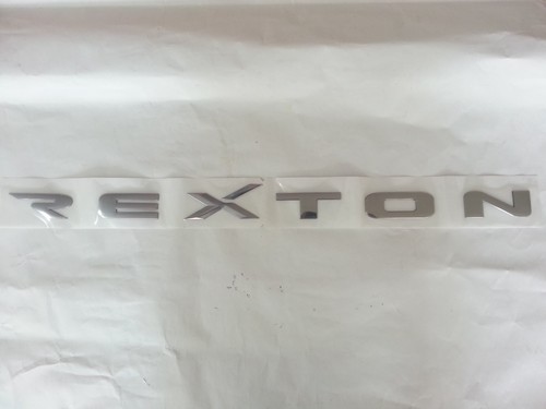 Genuine emblem lettering - genuine,