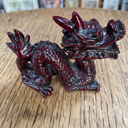 Vintage chinese red resin - vintage,