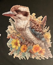 140 Shaped Piece Wooden Jigsaw Puzzle Laughing  Kookaburra From Art Australia 