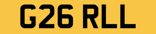 Grill old reg number - grill,