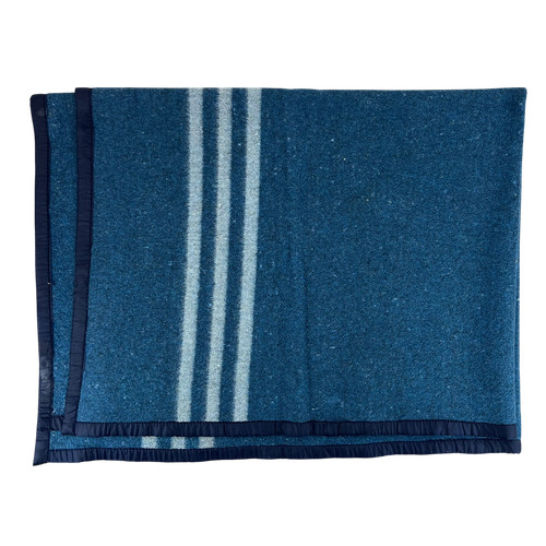Romanian army blanket blue - romanian,