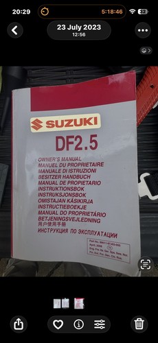 Suzuki df2 5hp outboard - outboard, 4
