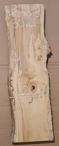Spalted chestnut live edge - spalted,