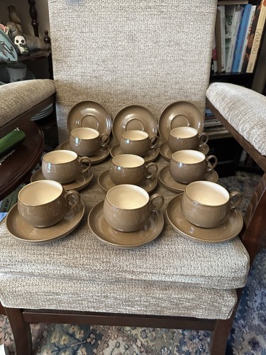 Denby greystone set cups - 9,