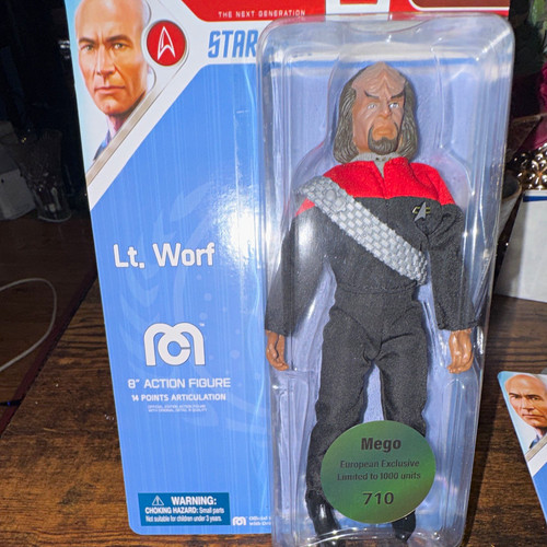 Mego star trek tng worf - mego,