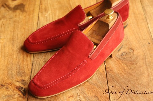 John lobb red suede - john,