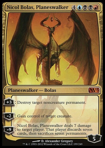 Nicol bolas planeswalker - nicol, bolas,