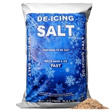 Brown De-Icing Rock Salt /