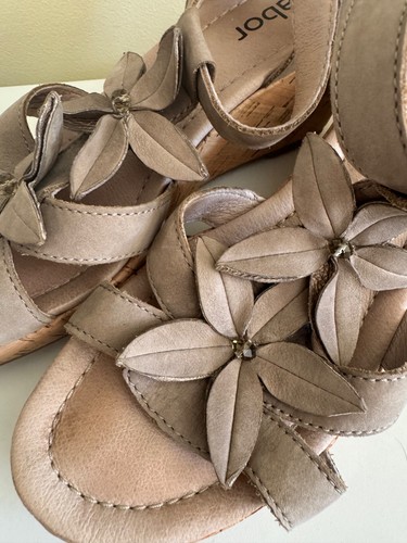 Gabor taupe nubuck leather - gabor,