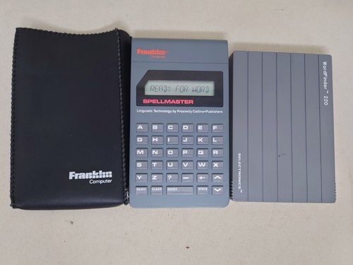 Vintage franklin spellmaster - franklin,