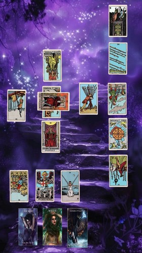 Tarot celtic cross with - celtic, cross☦️