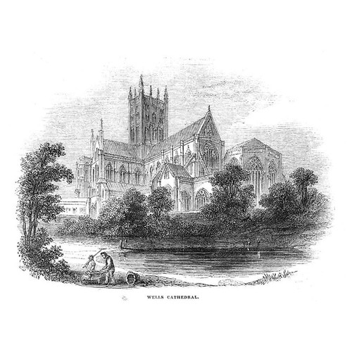 Wells cathedral antique - -,