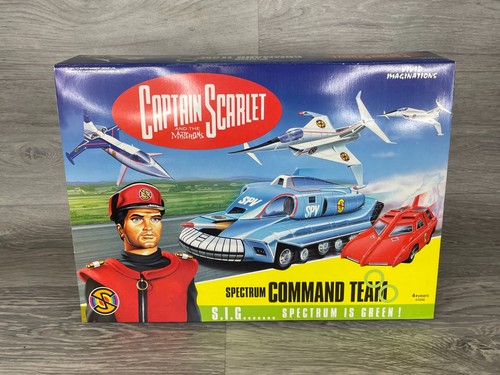Captain scarlet command team - command,