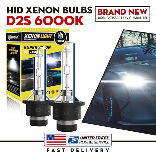 2pcs d2s 6000k hid xenon - hid,