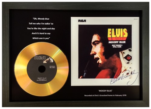 Elvis presley moody blue - presley, blue'