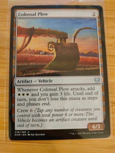 Mtg colossal plow - mtg, 236
