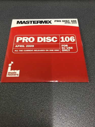Mastermix pro disc 106 - pro, dj