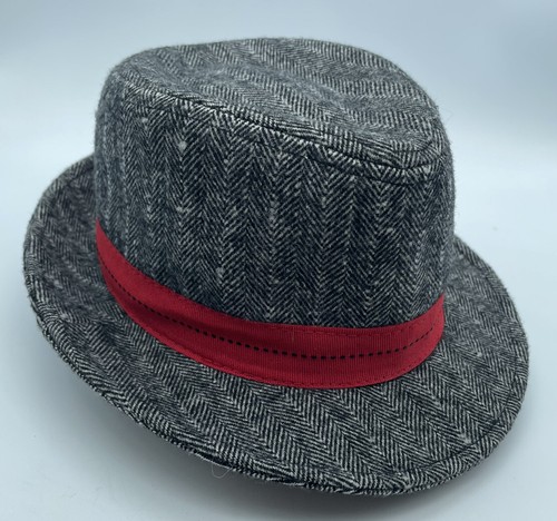 Polyacrylic wool fedora black - polyacrylic,