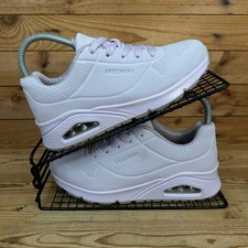 Skechers Trainers Womens Size UK 3 UNO Fristy Pink Running Walk Comfort Shoes