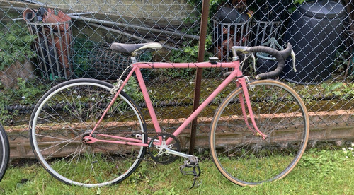 Vintage racing bikes for