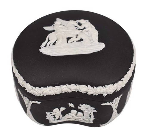 Wedgwood black jasperware - wedgwood,
