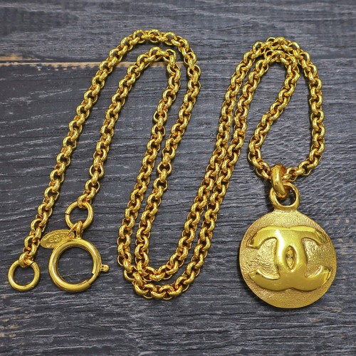 Chanel gold plated logos - chanel,