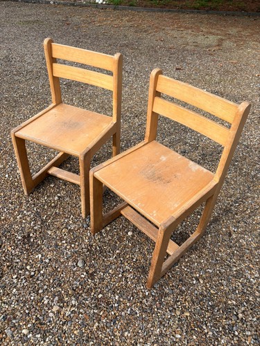 Two danish beech childrens - two,
