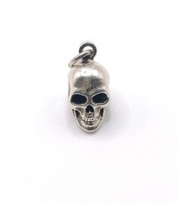 Sterling Silver Anatomical Skull Pendant/Charm
