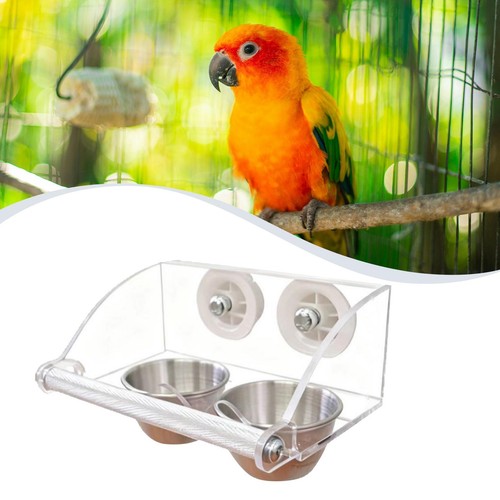 Bird cage feeder stand - cage,