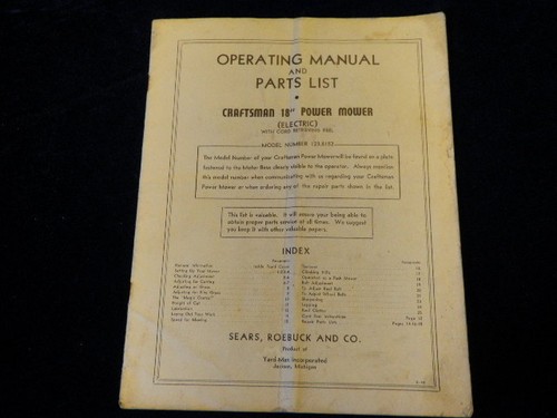 Vintage 1949 sears - 1949,