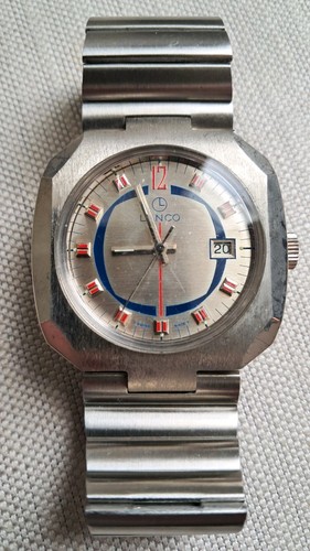 Vintage swiss made lanco watch - vintage,